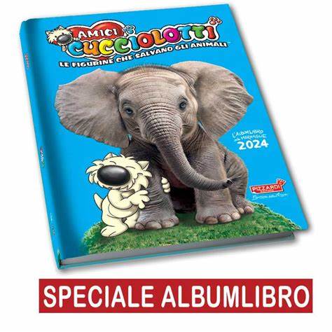 E' arrivato in edicola il nuovo album Amici Cucciolotti, la nuova fantastica collezione di figurine che salvano gli animali!
